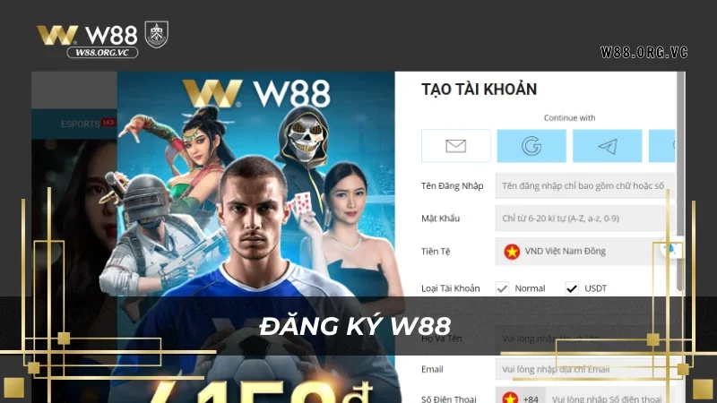 Điều Khoản và Điều Kiện W88: Hướng Dẫn Chi Tiết Cho Người Mới 1 Điều khoản và điều kiện khi người chơi đăng ký W88